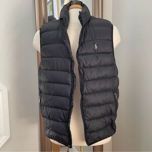Polo Ralph Lauren down vest size medium.